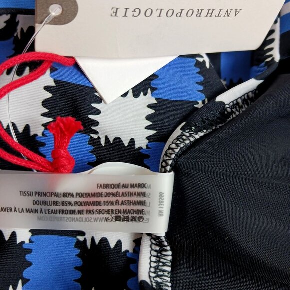 Anthropologie Solid & Striped Checkered One-Piece Swimsuit - Picture 10 of 10